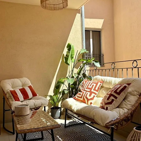 Solea - Vieux Port, Terrasse, Plages & Palais דירה *