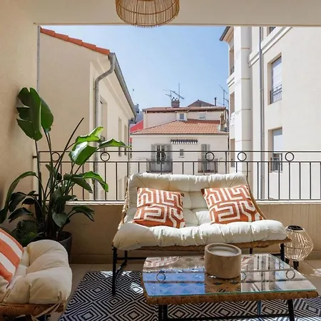 Solea - Vieux Port, Terrasse, Plages & Palais Apartamento *